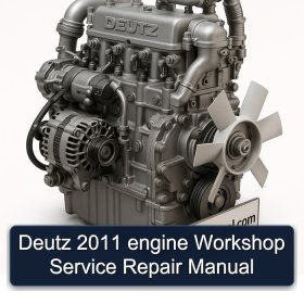 Deutz 2011 engine Workshop Service Repair Manual