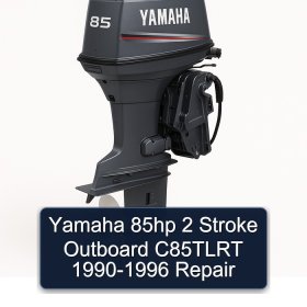 Yamaha 85hp 2 Stroke Outboard C85TLRT 1990-1996 Repair