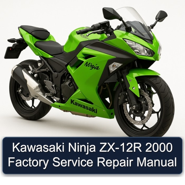 Kawasaki Ninja ZX-12R 2000 Factory Service Repair Manual