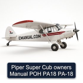 Piper Super Cub owners Manual POH PA18 PA-18