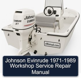 Johnson Evinrude 1971-1989 Workshop Service Repair Manual