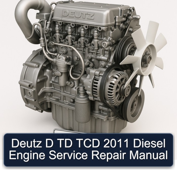 Deutz D TD TCD 2011 Diesel Engine Service Repair Manual