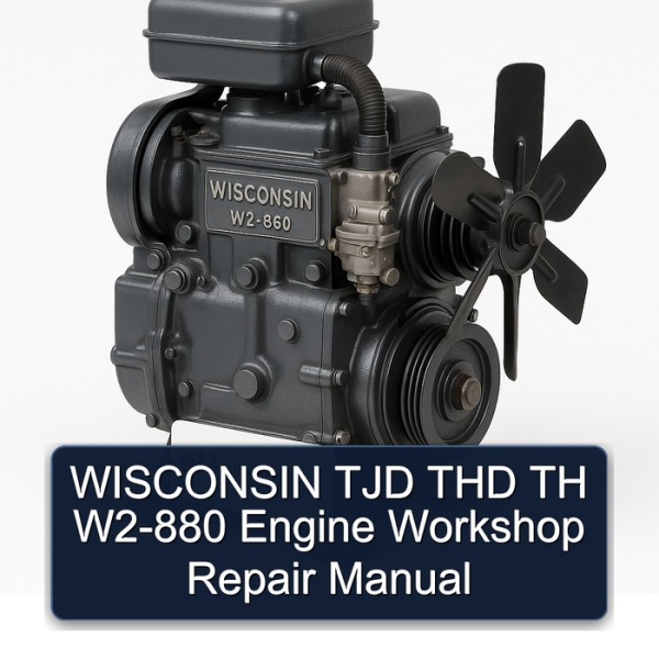 WISCONSIN TJD THD TH W2-880 Engine Workshop Repair Manual