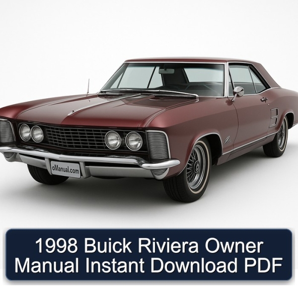 1998 Buick Riviera Owner Manual Instant Download PDF