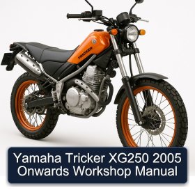 Yamaha Tricker XG250 2005 Onwards Workshop Manual