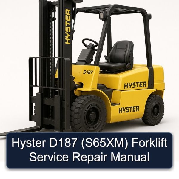 Hyster D187 (S65XM) Forklift Service Repair Manual