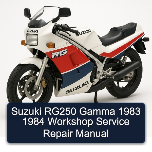 Suzuki RG250 Gamma 1983 1984 Workshop Service Repair Manual