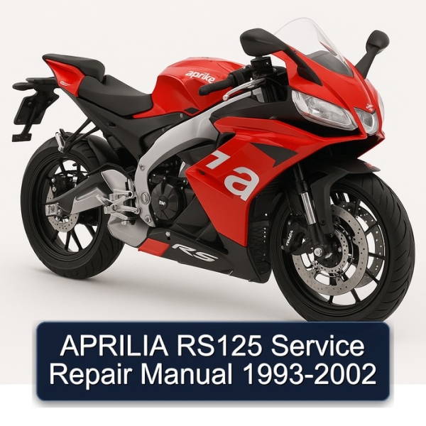 APRILIA RS125 Service Repair Manual 1993-2002