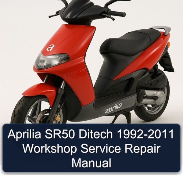 Aprilia SR50 Ditech 1992-2011 Workshop Service Repair Manual