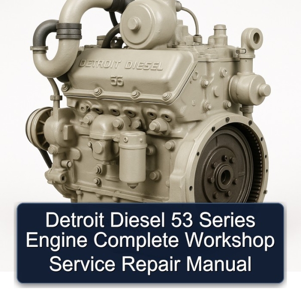 Detroit Diesel 53 Series Engine Complete Workshop Service Repair Manual