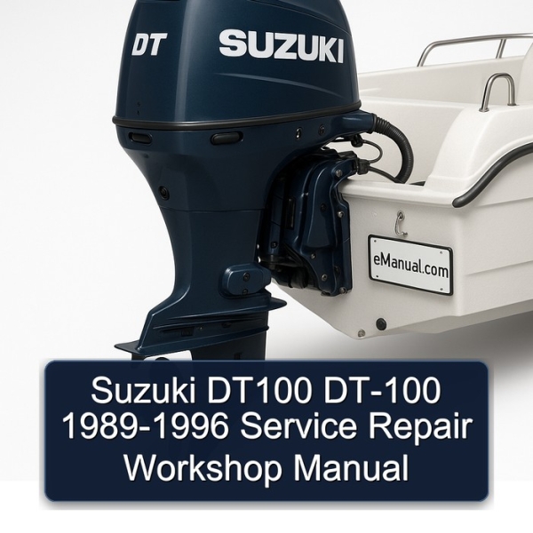 Suzuki DT100 DT-100 1989-1996 Service Repair Workshop Manual