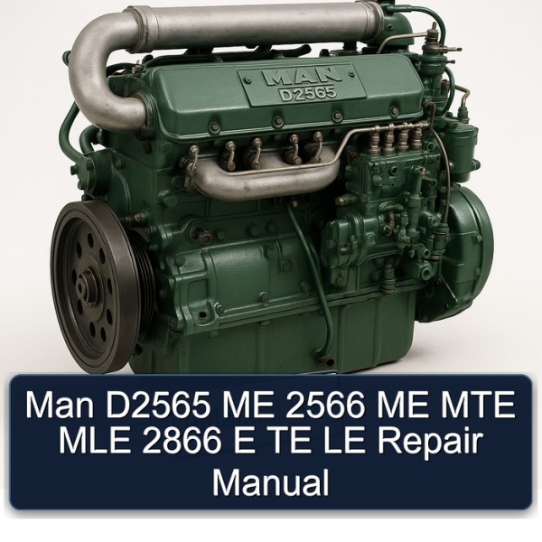 Man D2565 ME 2566 ME MTE MLE 2866 E TE LE Repair Manual