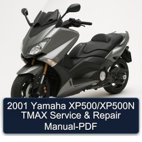 2001 Yamaha XP500/XP500N TMAX Service & Repair Manual-PDF