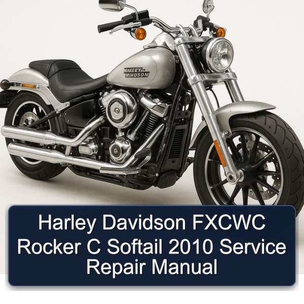 Harley Davidson FXCWC Rocker C Softail 2010 Service Repair Manual