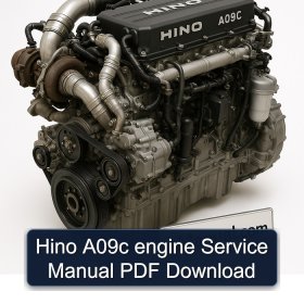 Hino A09c engine Service Manual PDF Download