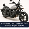 KAWASAKI VN1700-BAF 2010 Service Repair Manual