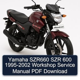 Yamaha SZR660 SZR 600 1995-2002 Workshop Service Manual PDF Download