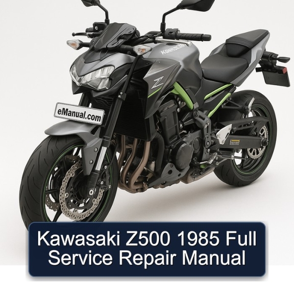Kawasaki Z500 1985 Full Service Repair Manual