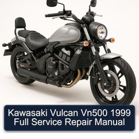 Kawasaki Vulcan Vn500 1999 Full Service Repair Manual