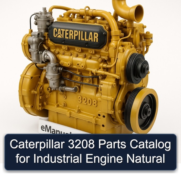 Caterpillar 3208 Parts Catalog for Industrial Engine Natural