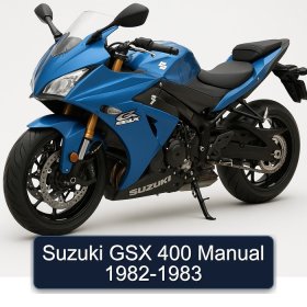 Suzuki GSX 400 Manual 1982-1983