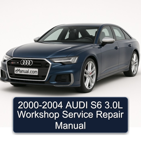 2000-2004 AUDI S6 3.0L Workshop Service Repair Manual