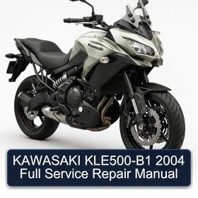 KAWASAKI KLE500-B1 2004 Full Service Repair Manual