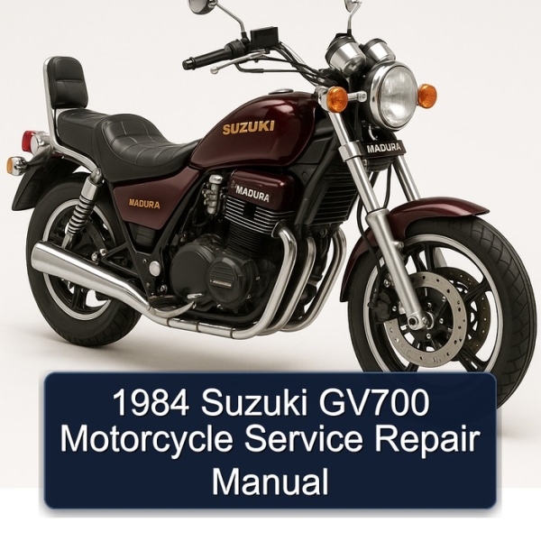 1984 Suzuki GV700 Motorcycle Service Repair Manual