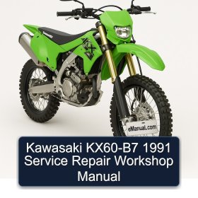 Kawasaki KX60-B7 1991 Service Repair Workshop Manual