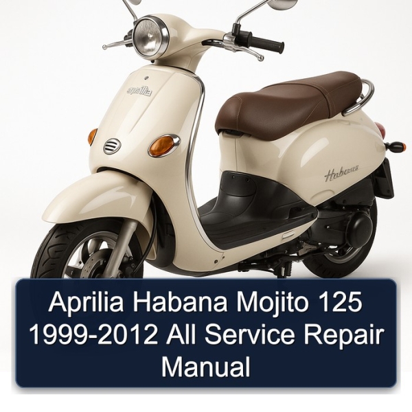 Aprilia Habana Mojito 125 1999-2012 All Service Repair Manual