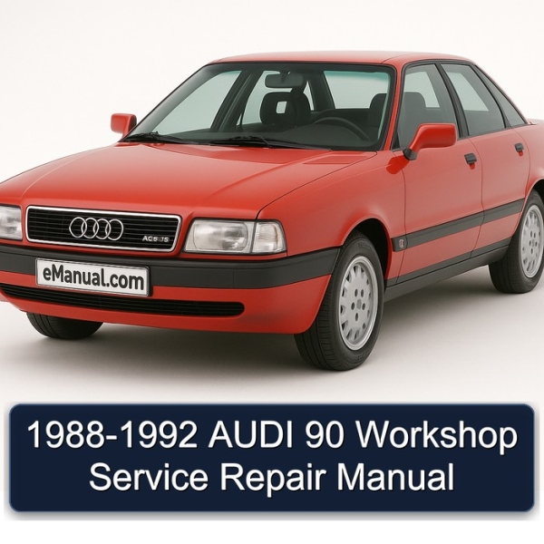 1988-1992 AUDI 90 Workshop Service Repair Manual