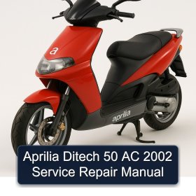 Aprilia Ditech 50 AC 2002 Service Repair Manual