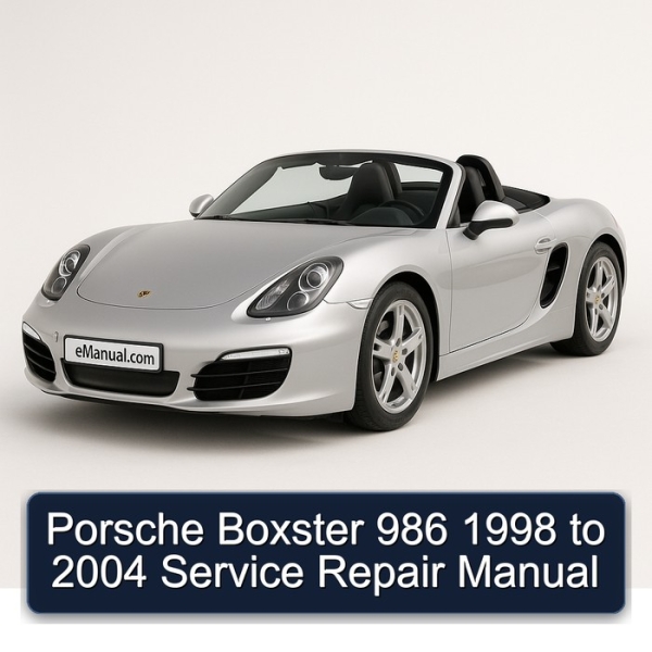 Porsche Boxster 986 1998 to 2004 Service Repair Manual