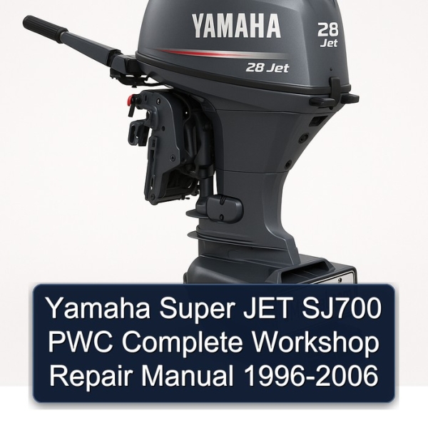 Yamaha Super JET SJ700 PWC Complete Workshop Repair Manual 1996-2006