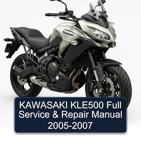 KAWASAKI KLE500 Full Service & Repair Manual 2005-2007