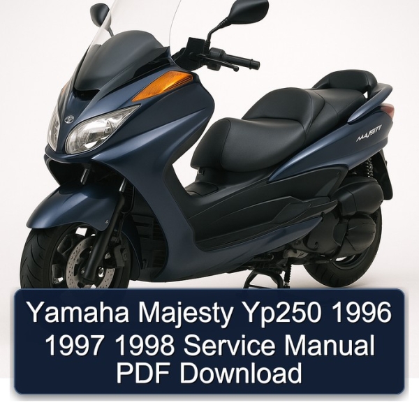 Yamaha Majesty Yp250 1996 1997 1998 Service Manual PDF Download
