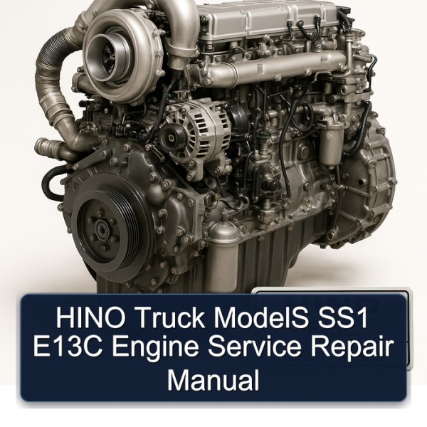 HINO Truck ModelS SS1 E13C Engine Service Repair Manual