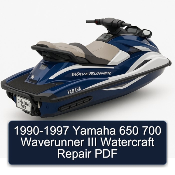 1990-1997 Yamaha 650 700 Waverunner III Watercraft Repair PDF