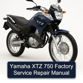 Yamaha XTZ 750 Factory Service Repair Manual