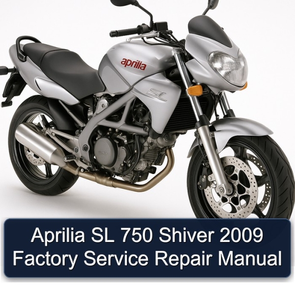 Aprilia SL 750 Shiver 2009 Factory Service Repair Manual