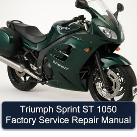 Triumph Sprint ST 1050 Factory Service Repair Manual
