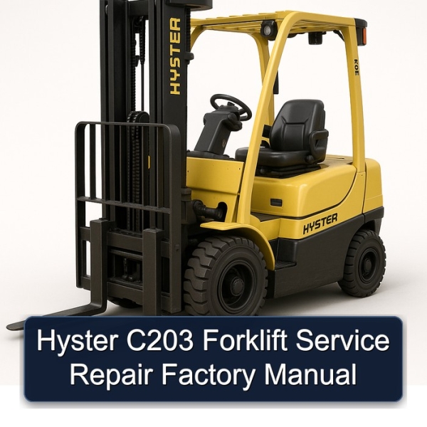 Hyster C203 Forklift Service Repair Factory Manual