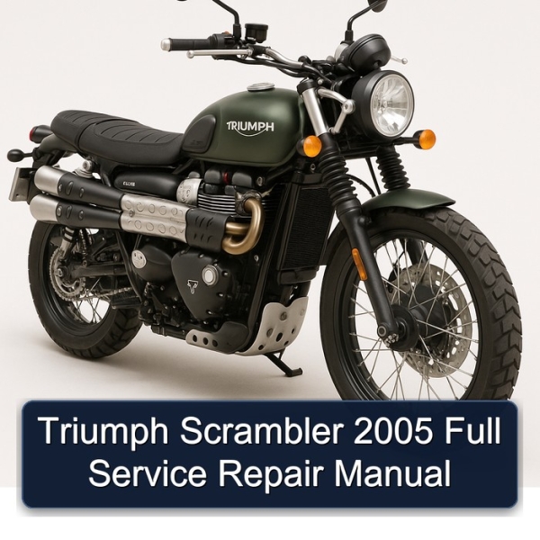 Triumph Scrambler 2005 Full Service Repair Manual