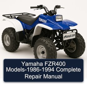 Yamaha FZR400 Models-1986-1994 Complete Repair Manual