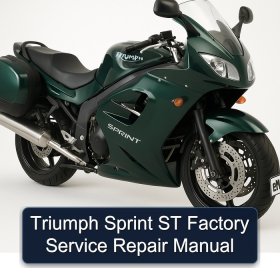Triumph Sprint ST Factory Service Repair Manual