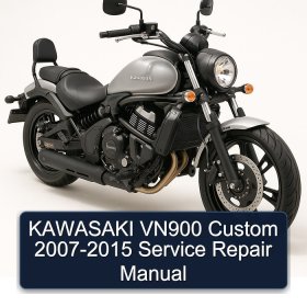 KAWASAKI VN900 Custom 2007-2015 Service Repair Manual