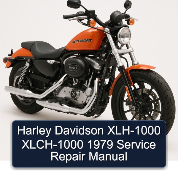 Harley Davidson XLH-1000 XLCH-1000 1979 Service Repair Manual