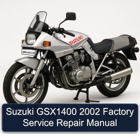 Suzuki GSX1400 2002 Factory Service Repair Manual