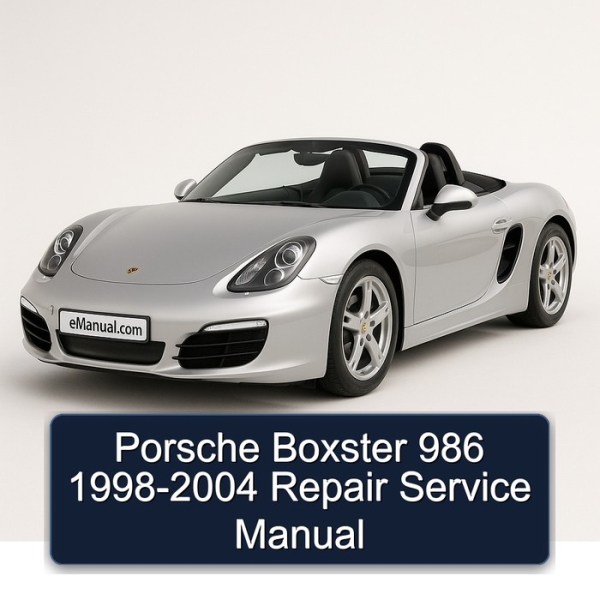 Porsche Boxster 986 1998-2004 Repair Service Manual