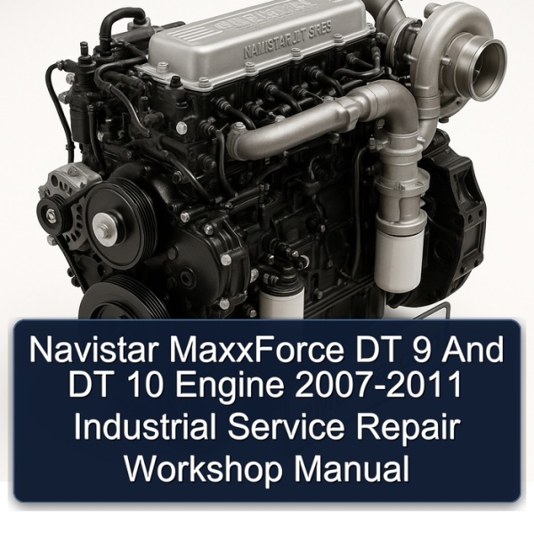 Navistar MaxxForce DT 9 And DT 10 Engine 2007-2011 Industrial Service Repair Workshop Manual